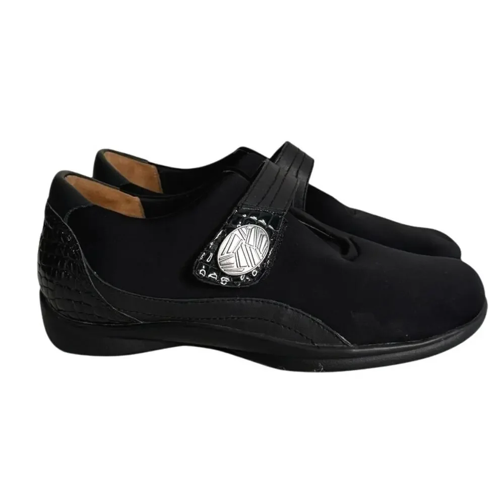 ZIERA Unique black foot sensation shoes size 39 (8.5) - Picture 2 of 12